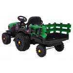 Elektrický traktor titan - zelený